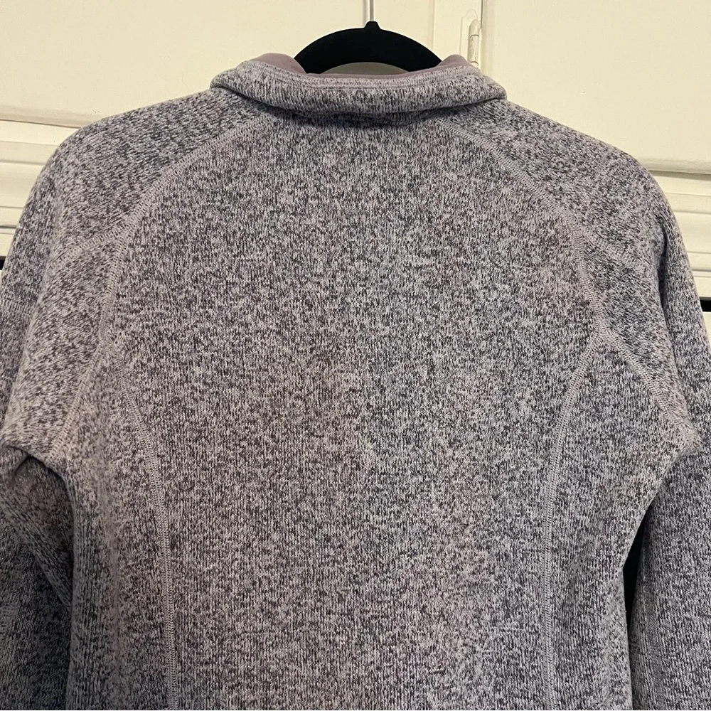 Patagonia Better Sweater - Medium Lilac Grey - Picture 5 of 6